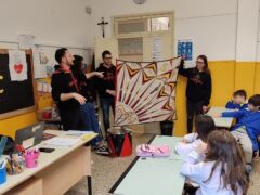 Attività nelle scuole della contrada San Bartolomeo
