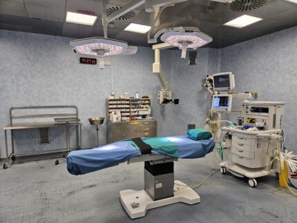 Sala operatoria dell'ospedale "Murri" di Fermo