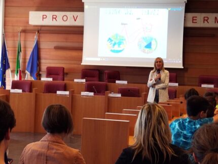 Premiazione del concorso scolastico "Sicurezza in bicicletta"