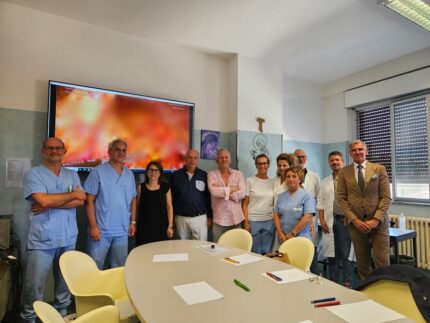 Monitor donato all'UOC di Chirurgia dell'ospedale Murri