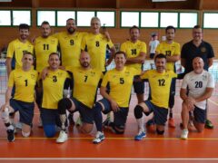 Squadra di sitting volley della Scuola di Pallavolo Fermana