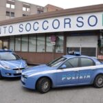 Polizia al pronto soccorso