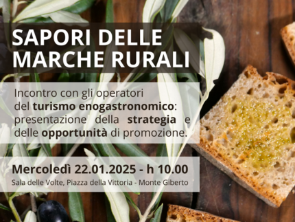 Incontro sul progetto "Sapori delle Marche Rurali"