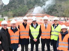 Operazioni di scavo per la galleria Chiaradovo