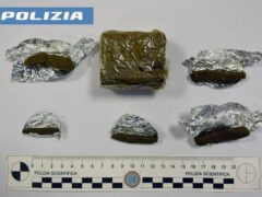 Hashish recuperato a Lido Tre Archi di Fermo