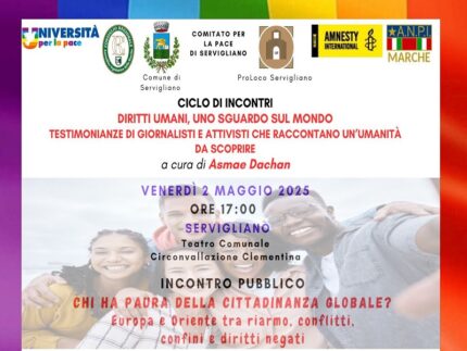 Incontro "Chi ha paura della cittadinanza globale?" a Servigliano