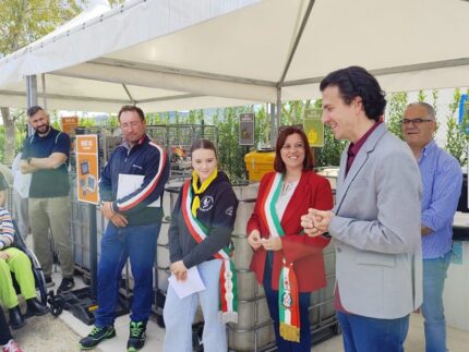 Inaugurazione della nuova isola ecologica a Monterubbiano