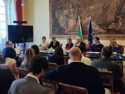 Riunione in Prefettura sulla videosorveglianza