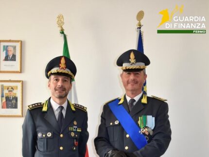 Alessandro Caputo nuovo comandante della Guardia di Finanza di Fermo
