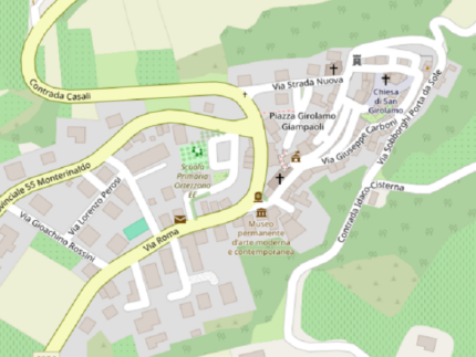 Mappa di Ortezzano