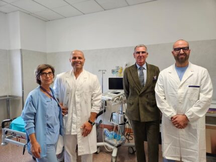 Inaugurazione dell'Ambulatorio Accessi Vascolari dell'ospedale Murri
