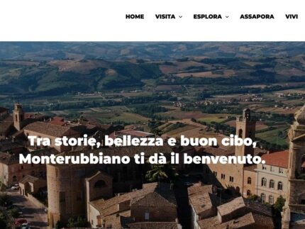 Sito di promozione turistica di Monterubbiano