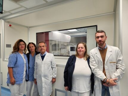 Macchinario per la preparazione dei farmaci chemioterapici