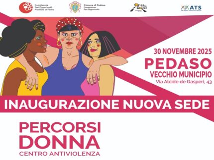 Inaugurazione del Centro Antiviolenza a Pedaso
