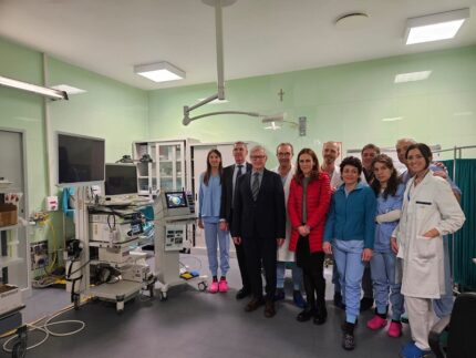 Donazione al reparto di Gastroenterologia dell'ospedale di Fermo