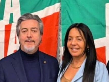 Francesco Battistoni e Jessica Marcozzi