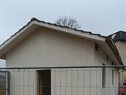 Lavori di ricostruzione post-sisma a Servigliano