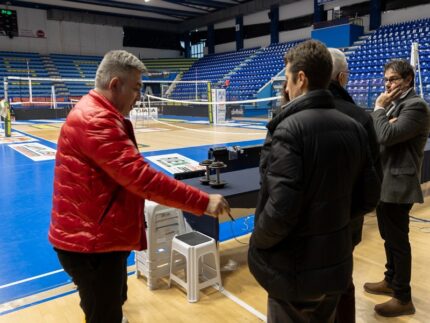 Sopralluogo a Porto San Giorgio in vista dei Campionati europei under 18