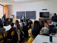 Lezione di fotografia per gli studenti di Porto Sant'Elpidio