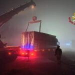 Tir soccorso dai Vigili del Fuoco ad Amandola