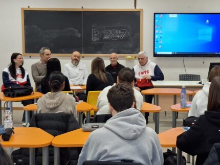 Avis e Admo incontrano gli studenti dell'istituto Tarantelli