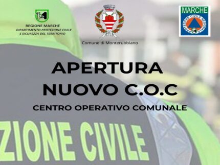 Inaugurazione del COC di Monterubbiano