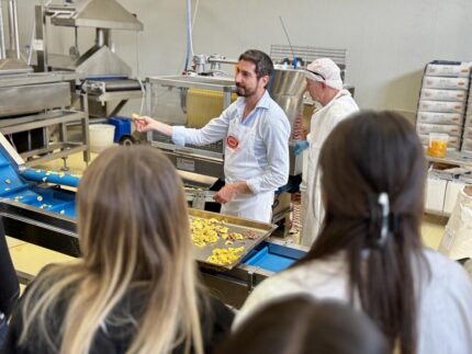 Visita al pastificio De Carlonis