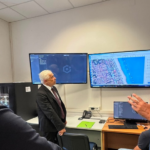 Visita del prefetto D'Alascio alla Sala Operativa di Porto San Giorgio