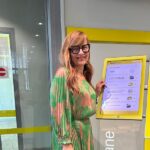 Sabrina Paoloni dell'ufficio postale di Montegranaro