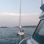 Barca a vela soccorsa al largo di Porto Sant'Elpidio