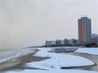 spiaggia innevata sant'elpidio a mare