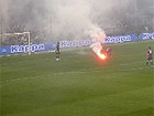 Fumogeno in campo